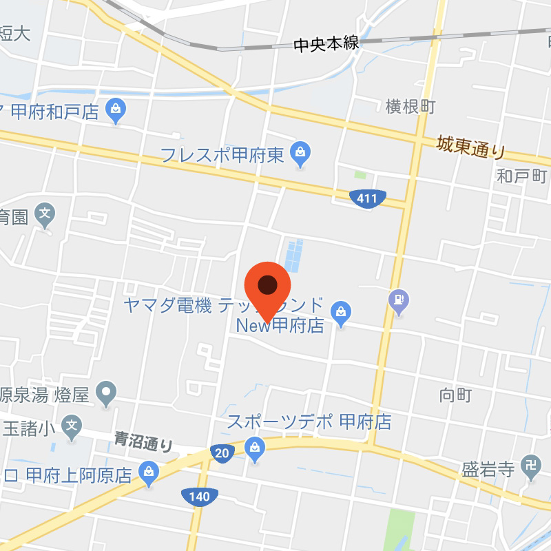 ウィル甲府店 地図